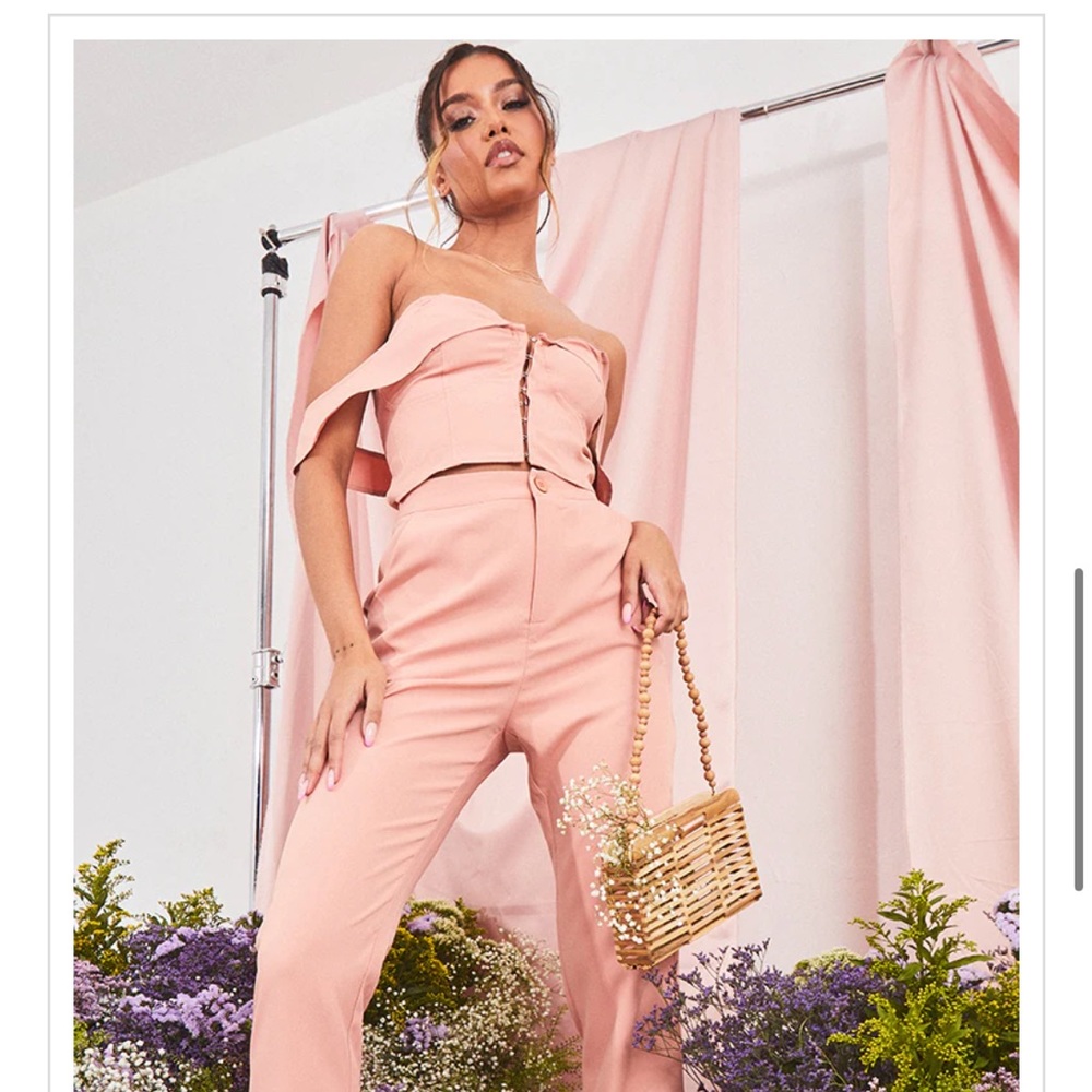 Pretty little thing pink matching set!